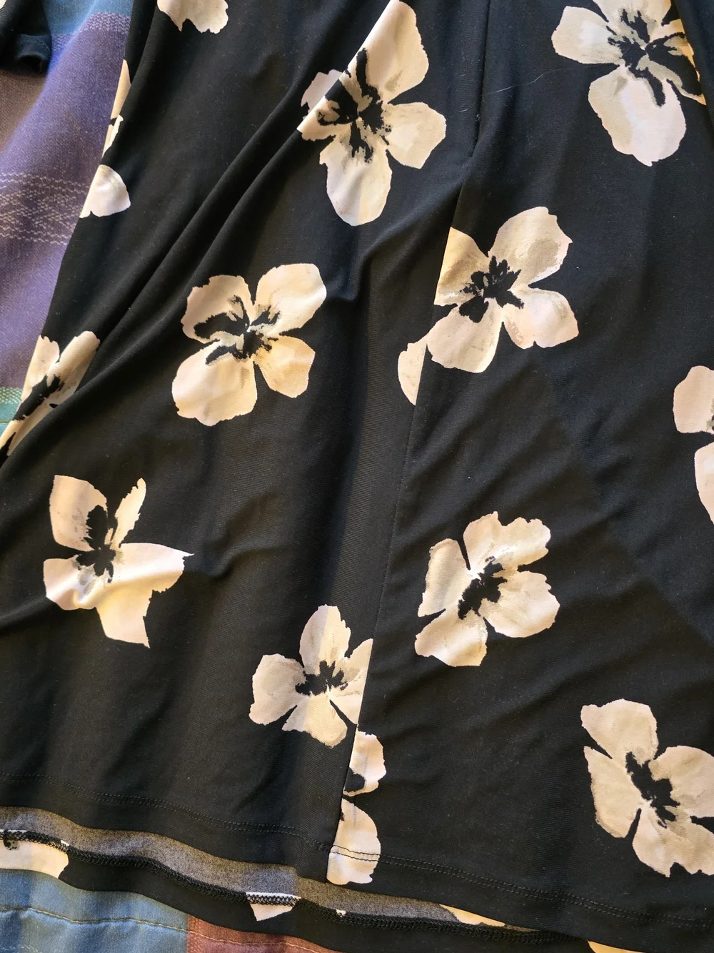 Tommy Hilfiger Floral Bell Sleeve A-Line Dress Size 4 NWT - Picture 8 of 10